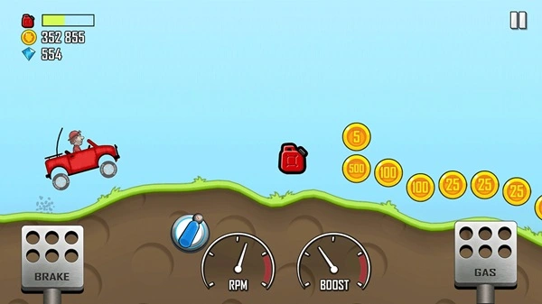 hill climb racing ingame