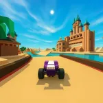 PolyTrack Community Track: Anubis – The Desert Temple Challenge thumbnail