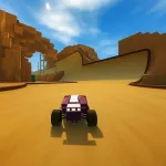 PolyTrack Community Track: Desert Stallion – The Wild Desert Challenge thumbnail