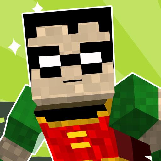 Teen Titans Go Minecraft Teenage Runner 3D